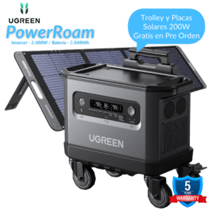 GS2200 + Panel Solar 200W Bundle